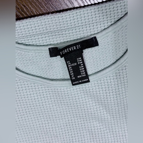 EUC Forever 21 Set Bundle of Four 4 Waffle Knit Racer Back Tank Tops Size Small - Picture 9 of 14